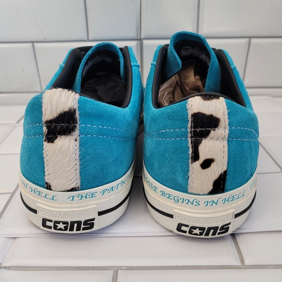 Nwot Converse One Star Pro Sean Pablo The Path To Paradise Begins In Hell Color - Picture 4 of 7